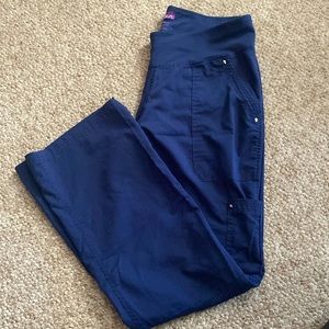 EUC healing hands small petite scrub pants